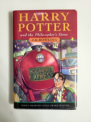 #ad 1997 Harry Potter And The PHILOSOPHER#x27;S STONE 1ST Ed 28th Printing Bloomsbury UK $190.00