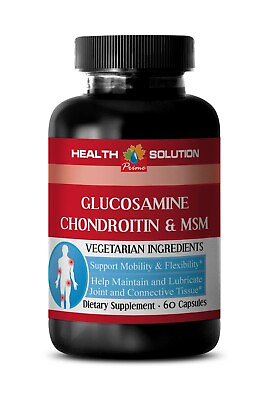 #ad msm pills for pain GLUCOSAMINE CHONDROITIN amp; MSM bone strengthening 1B $20.16