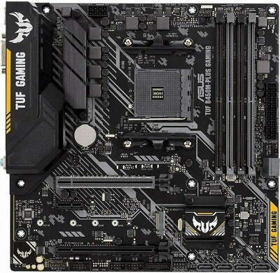 Asus TUF B450M Plus Gaming AMD Ryzen 2 AM4 DDR4 HDMI DVI D M.2 mATX Motherboard $245.83