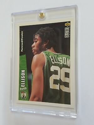 #ad Rare 1996 Upper Deck Pervis Ellison #29 Boston NBA Basketball Collectors Card $125.00