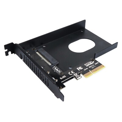 U.2 to PCIe Adapter PCI E 4.0 X4 to 2.5 Inch U.2 SFF 8639 SSD Converter Card $17.49