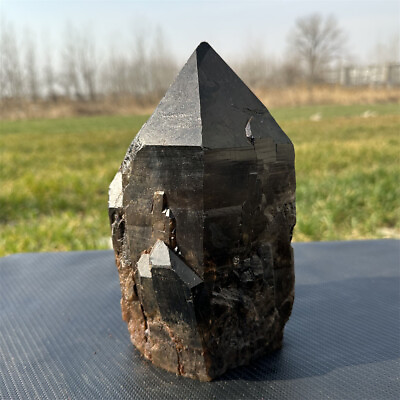 #ad 9.24LB Natural smokey quartz rare backbone quartz crystal specimen c 1 $305.00