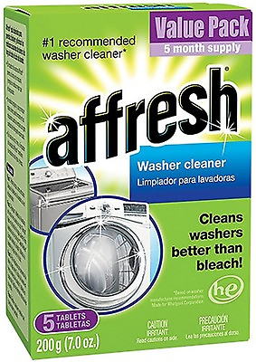 #ad affresh WASHER CLEANER 5 Tablets Remove Odor Clean ANY Washing Machine W10549846 $28.11
