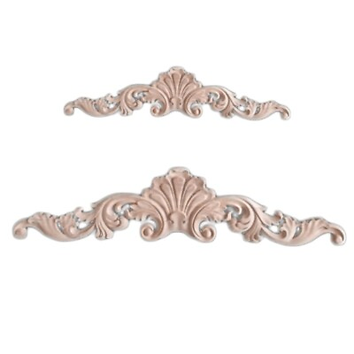 #ad Home Decor Applique Corner Carved Frame Craft Unpainted 2019 New Style $7.05