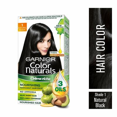 #ad Garnier Naturals Crème Hair Color Shade 1 Natural Black70ml60g $8.04