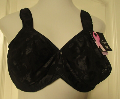 #ad Wacoal the awareness Underwire bra size 36C Style 85567 Black $34.95