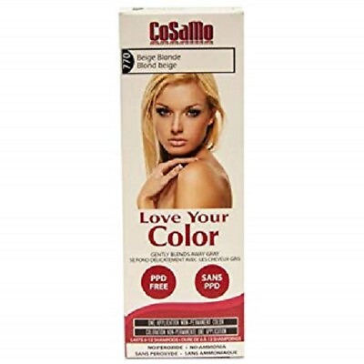 #ad CoSaMo Hair Color #770 Biege Blonde Compares to Clairol Loving Care #70 $13.99