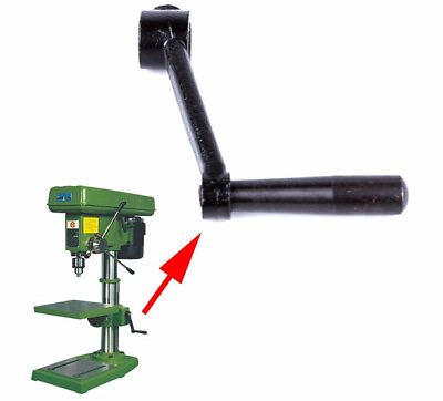 #ad 1x Drill Press Table Crank Handle Raise Lower 14mm Bore For ZQ4113 ZQ4116 ZQ4119 $19.35