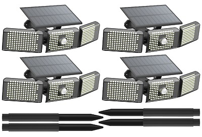 #ad 388 LED Solar Lights Outdoor garden Waterproof Motion Sensor Security Wall Lamp $99.97