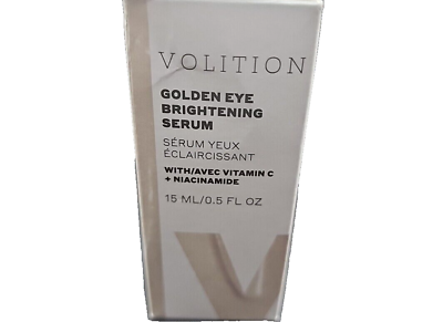 #ad Volition Golden Eye Brightening Serum 0.5 fl oz 15ml New Full Size Vitamin C $8.96