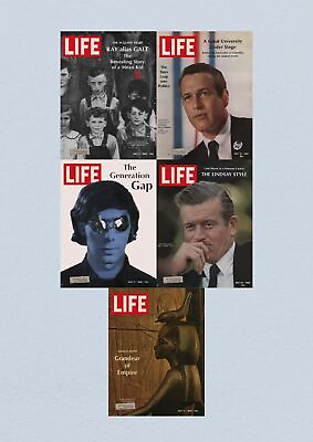 #ad Life Magazine Lot of 5 Full Month of May 1968 3 10 17 24 31 $45.00