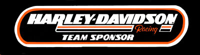 #ad HARLEY DAVIDSON Name RACING Bumper sticker 11.5 INCH Decal. $12.99