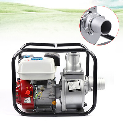 Gasoline Water Pump 7.5 HP 3quot; Gas Power Semi Trash Agricultural Irrigation Pump $177.00