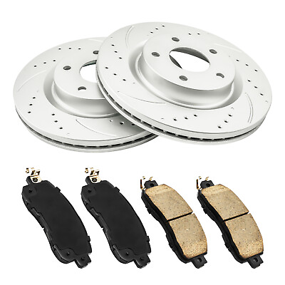 #ad Front Brake Rotors amp; Ceramic Pads For Nissan Altima 2014 2019 31464 D1650 $89.20