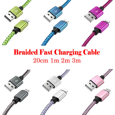 Fast Charger For Samsung Galaxy S8 S9 S10 S21 S22 Type C USB C Charging Cable $8.59