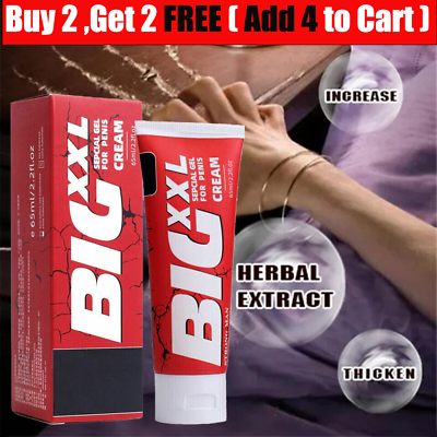 #ad Enlarger XXL Cream for Men Natural Grow Big Thick Faster Enhancement USA $7.99