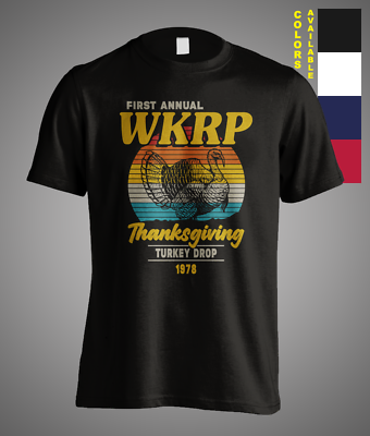 #ad Thanksgiving Day WKRP Turkey Drop 1978 In Cincinnati Retro Funny Gift T Shirt $18.95