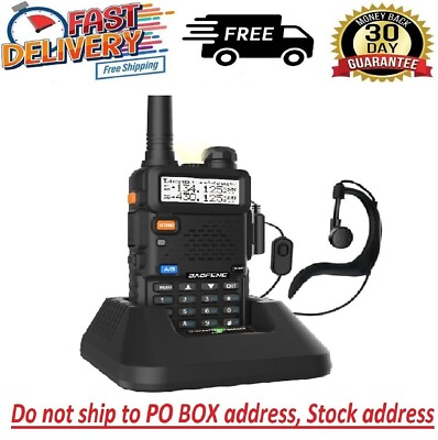#ad Digital Handheld Radio Scanner Fire Police VHF FM EMS Ham 2 Way Transceiver Dual $23.97