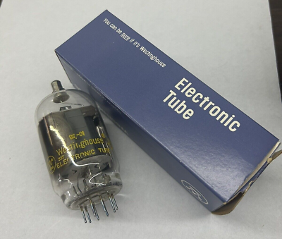 #ad NOS 17JB6A Westinghouse Beam Power Vacuum Tube Tested With Photos $3.99