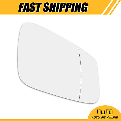 #ad ONE Mirror Glass Heated with Backing Plate Passenger Side Right Custom for BMW $19.49