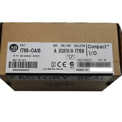 #ad Allen Bradley 1769 OA16 CompactLogix 240VAC D O Module AC Digital SER A $265.37