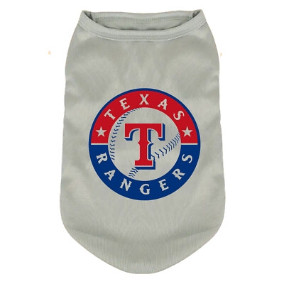 #ad Texas Rangers Dog Tshirt Puppy Shirt Baseball Outfit Cute Dog Clothes $16.95