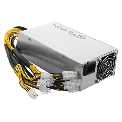 Bitcoin Miner AntMiner APW3 PSU 1600W Power Supply for Antminer S9 S7 110V 220 $79.99