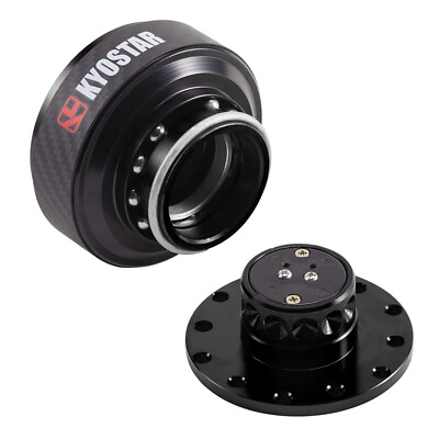 #ad Universa Steering Wheel Quick Release Control Hub Adapter 100% Real Carbon Fiber $58.82