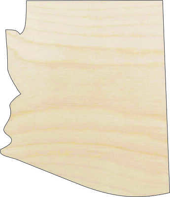 #ad Arizona US State Laser Cut Wood Shape $17.45