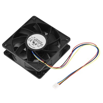 #ad DC 12V 2.7A 6000RPM Internal CPU Cooling Fan Replacement 4 Pin Connector for ... $22.82