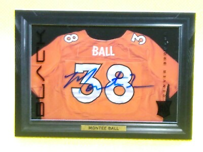 #ad Montee Ball 2013 Black ROOKIE AUTOGRAPH #41 Denver Broncos Wisconsin **94 99** $30.00