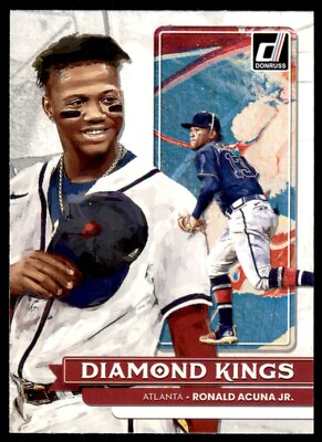 #ad 2022 Donruss Baseball Base Diamond Kings #16 Ronald Acuna Jr. Atlanta Braves $1.24