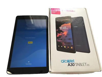 #ad Alcatel A30 9024W 4G LTE 16GB T Mobile ***MINT CONDITION IN OPEN BOX*** $74.99