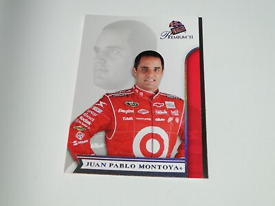#ad 2011 Press Pass Premium Juan Pablo Montoya Card #28 $1.75