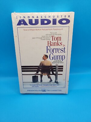 #ad Forrest Gump by Winston Groom 1994 Cassette Abridged NEW Audiobook $9.99