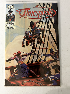 #ad Timespirits #7 Comic Book Epic Marvel 1985 Combined Shipping Bamp;B $10.00