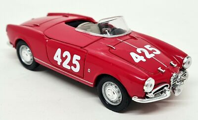 #ad Solido 1 43 Alfa Romeo Guilietta Spider 1958 Red #425 diecast model car C $62.70