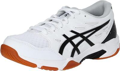 #ad ASICS Volleyball Shoes GEL ROCKET 11 White Pure Silver 1073A065 With Tracking $93.99