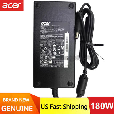 #ad Original Acer 180W Power Supply Predator Helios 300 Gaming Charger ADP 180MB K $49.99