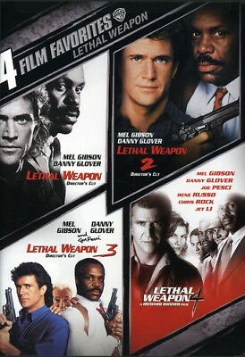 #ad Lethal Weapon: 4 Film Favorites DVD $6.05