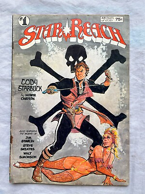 #ad Star Reach #1 Underground Comic 1974 Jim Starlin 1st Print Comix Death Starbuck $20.98