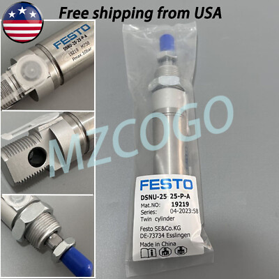 #ad For Festo DSNU 25 25 P A 19219 M758 Cylinder Pmax. 10bar NEW $28.90
