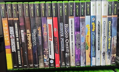 #ad HUGE LOT Of Original Xbox Games 140 Conkers Panzer Dragoon More READ $999.00