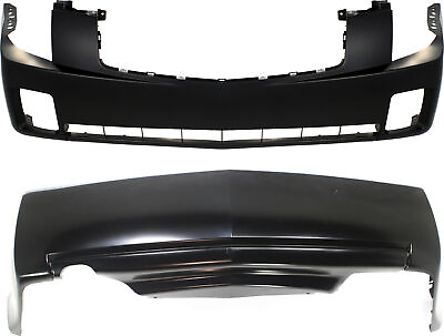 #ad 19178478 12335546 New Set of 2 Bumper Covers Fascias Front amp; Rear for CTS Pair $472.53