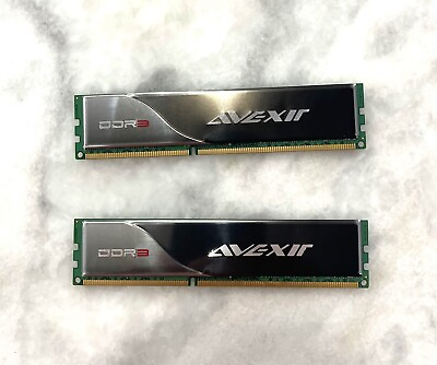 #ad AVEXIR 16GB 8GBx2 DDR3 1600 1.5v Great Gaming DDR3 RAM Desktop Memory $20.00