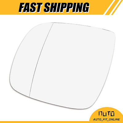 #ad ONE Mirror Glass Heated with Backing Plate Driver Side LH Custom for AUDI for VW $25.49
