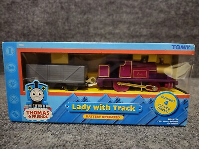 #ad Tomy Trackmaster Battery Operated Thomas amp; Friends LADY with 4 Tracks $70.00