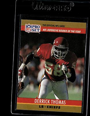 #ad 1990 Pro Set #6 Derrick Thomas $1.99