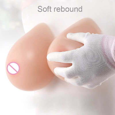 #ad Realistic Fake Boobs Tits Artificial Self Adhesive Silicone False Breast Lot $125.27