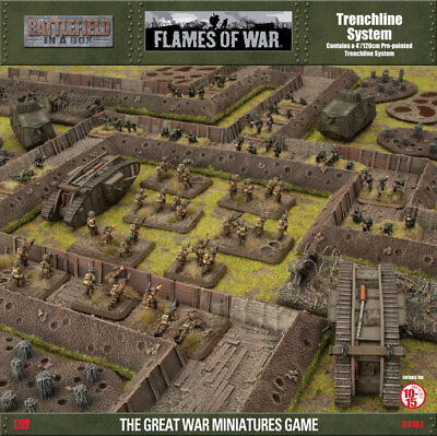 #ad Flames of War Great War: Trenchline Systems FOW BB182 $63.00